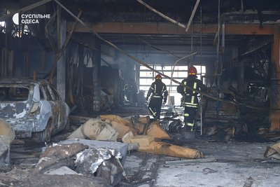 "Підприємство повністю знищене": наслідки атаки РФ на автосалон в Одесі