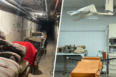 Ізюмська лікарня оперувала поранених в підвалі Ізюмська лікарня оперувала поранених в підвалі