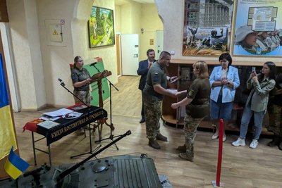 Як на Житомирщині відзначили 20-ту річницю створення 30-ї окремої механізованої бригади Як на Житомирщині відзначили 20-ту річницю створення 30-ї окремої механізованої бригади