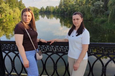 Яна Жерновська та Юлія Шевченко Яна Жерновська та Юлія Шевченко