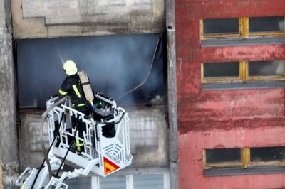На пожежі в квартирі багатоповерхівки у Житомирі виявили тіло людини На пожежі в квартирі багатоповерхівки у Житомирі виявили тіло людини