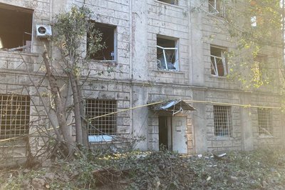 Удар РФ по Слобідському району Харкова 21 вересня