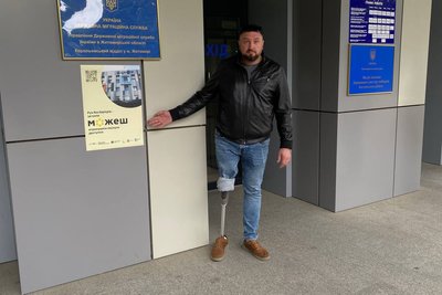 У Житомирі облаштують безбар'єрний простір для маломобільних людей У Житомирі облаштують безбар'єрний простір для маломобільних людей