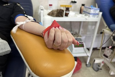 Напередодні Всесвітнього дня донора в Житомирському обласному центрі крові провели 100 донацій Напередодні Всесвітнього дня донора в Житомирському обласному центрі крові провели 100 донацій