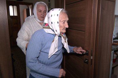 Старожилка з Ратнівщини Марія Приймачук