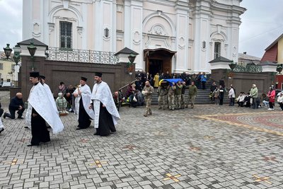 У Луцьку попрощалися з 57-річним прикордонником Ігорем Охремчуком У Луцьку попрощалися з 57-річним прикордонником Ігорем Охремчуком