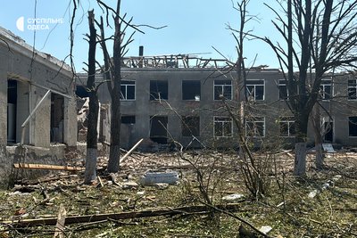 "Школу зовсім знищено": директорка ліцею про руйнування після удару РФ по Одещині