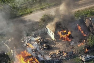 У Миропільській громаді зруйновані будинки через обстріли У Миропільській громаді зруйновані будинки через обстріли