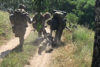 Як відбувається загальновійськова підготовка рекрутів для штурмової роти у Житомирі Як відбувається загальновійськова підготовка рекрутів для штурмової роти у Житомирі