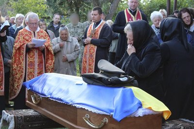 Похорон бійця Андрія Хованського