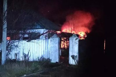 На Миколаївщині вночі горіли два житлові будинки у Баштанському районі