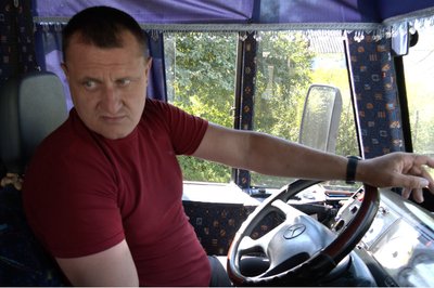 Водій маршрутки Володимир Слісарчук Водій маршрутки Володимир Слісарчук