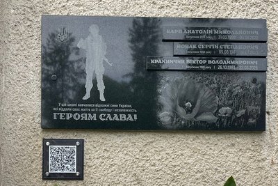 віктор крайчанин, відкрили меморіальну дошку, великоходачківський ліцей, випускники, тернопільщина віктор крайчанин, відкрили меморіальну дошку, великоходачківський ліцей, випускники, тернопільщина