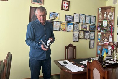 Голова Голобської громади Сергій Гарбарук