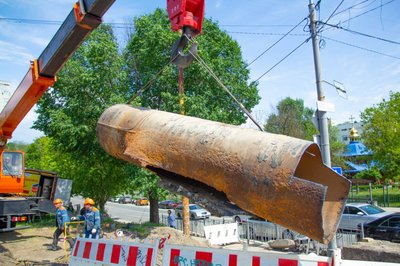 У Києві відремонтували трубопровід, яким постачається тепло для понад 250 будівель У Києві відремонтували трубопровід, яким постачається тепло для понад 250 будівель