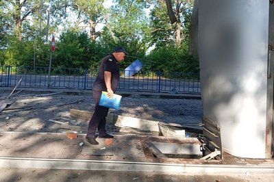Житомирщина під атакою армії РФ: пошкоджено автозаправку, двоє постраждалих в лікарні
