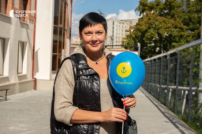 В Одесі відбулася акція маріупольців проти "референдуму" на окупованих територіях В Одесі відбулася акція маріупольців проти "референдуму" на окупованих територіях