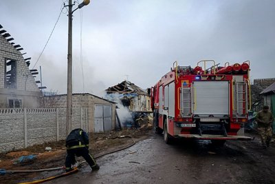 Наслідки удару безпілотника РФ у Чугуєві 20 березня Наслідки удару безпілотника РФ у Чугуєві 20 березня