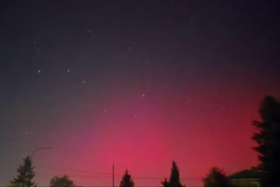 Над Житомирщиною 10 жовтня спостерігали північне сяйво: фото Над Житомирщиною 10 жовтня спостерігали північне сяйво: фото