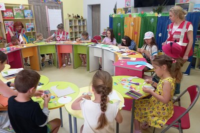 У луцькій бібліотеці відбулося заняття з психосоціальної підтримки для дітей У луцькій бібліотеці відбулося заняття з психосоціальної підтримки для дітей