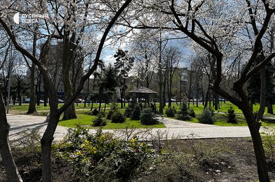 В одеському парку Перемоги оновлюють альтанки