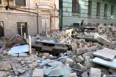 Наслідки удару по Одесі 23 липня Наслідки удару по Одесі 23 липня