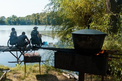 У Вінниці для людей з інвалідністю провели турнір з риболовлі У Вінниці для людей з інвалідністю провели турнір з риболовлі