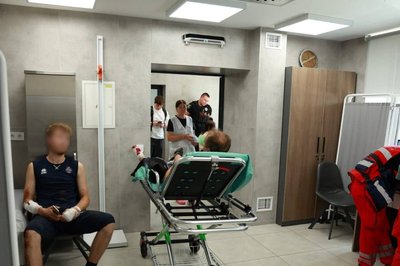 Поранені внаслідок російських ударів Поранені внаслідок російських ударів