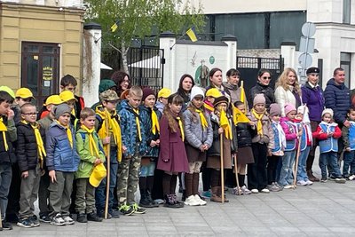 У Житомирі відзначають День Пласту: присяга, ярмарок і благодійність