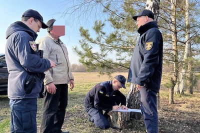 У селі під Луцьком горів сухостій. Палія знайшли У селі під Луцьком горів сухостій. Палія знайшли