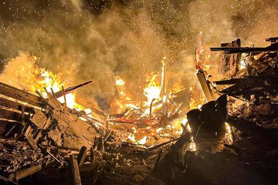 Пожежа у Великому Бурлуку Пожежа у Великому Бурлуку