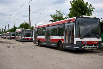 Тролейбуси, які Харкову подарувало чеське місто Брно