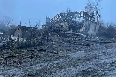 Зруйнований будинок у Гнилиці Першій, 15 жовтня 2026 року Зруйнований будинок у Гнилиці Першій, 15 жовтня 2026 року
