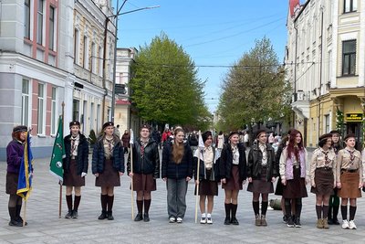 У Житомирі відзначають День Пласту: присяга, ярмарок і благодійність