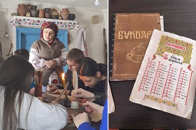 З пером, чорнилом і рахівницями: як працює "Старовинна школа" на Житомирщині
