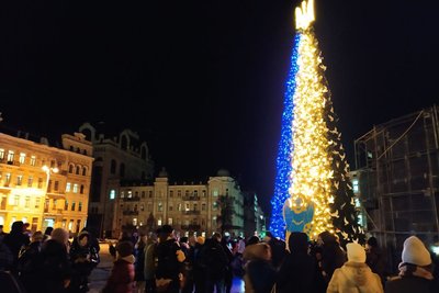 Ялинки незламності: де встановили головний символ різдвяно-новорічних свят Ялинки незламності: де встановили головний символ різдвяно-новорічних свят