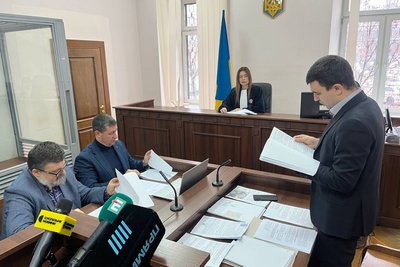 Засідання Печерського райсуду у справі митрополита Павла Засідання Печерського райсуду у справі митрополита Павла
