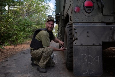 Командир мобільної ремонтної групи 14 ОМБр Михайло Командир мобільної ремонтної групи 14 ОМБр Михайло