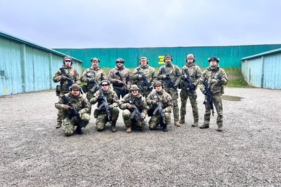 Instructors from the "Warrior" center at the Russian Special Forces University Instructors from the "Warrior" center at the Russian Special Forces University