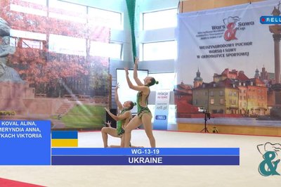 Вінничани здобули 8 призових місць на Міжнародному турнірі зі спортивної акробатики Вінничани здобули 8 призових місць на Міжнародному турнірі зі спортивної акробатики