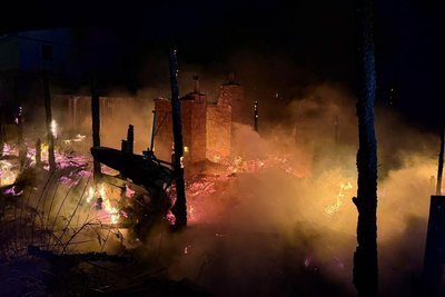 У селі поблизу Житомира горів деревообробний цех — є травмований