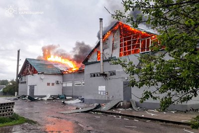 Пошкоджений ударом храм у Балаклії, Харківська область, 23 травня 2026 року Пошкоджений ударом храм у Балаклії, Харківська область, 23 травня 2026 року