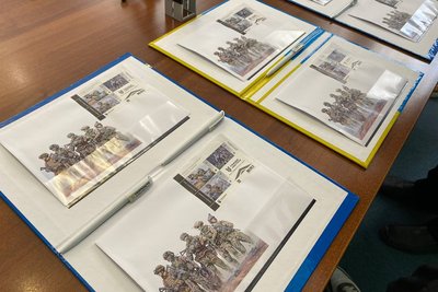 У Вінниці відбулося спецпогашення марки, присвяченої "Гвардії наступу" У Вінниці відбулося спецпогашення марки, присвяченої "Гвардії наступу"