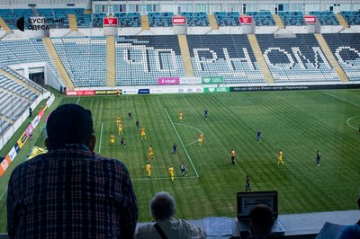 Перший за 9 місяців офіційний матч в Одесі: "Чорноморець" зіграв з "Інгульцем" Перший за 9 місяців офіційний матч в Одесі: "Чорноморець" зіграв з "Інгульцем"