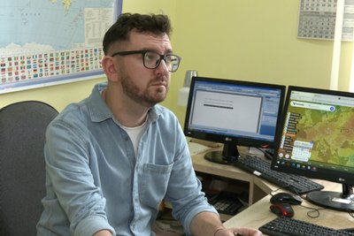 Синоптик Волинського гідрометеоцентру Василь Климюк Синоптик Волинського гідрометеоцентру Василь Климюк