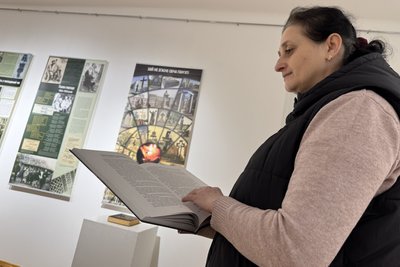 В музеї у Луцьку презентували проєкт "Голодні жнива" В музеї у Луцьку презентували проєкт "Голодні жнива"