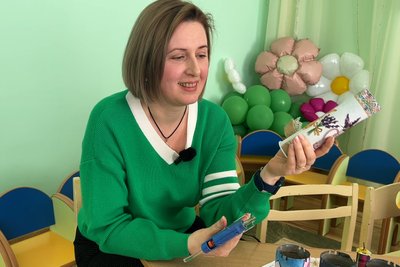 Виконали сотні мотанок та розмалювали сотні гільз працівники дитсадка на Рівненщині