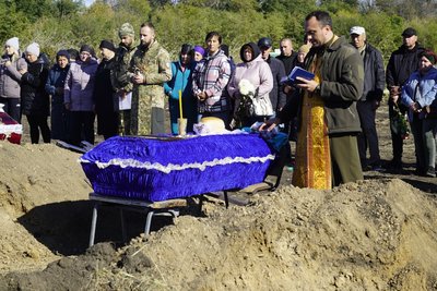 У Грозі на Харківщині простилися з 8-річним Іваном Козирем та його рідними