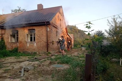 На Житомирщині у будинку на пожежі загинув чоловік На Житомирщині у будинку на пожежі загинув чоловік