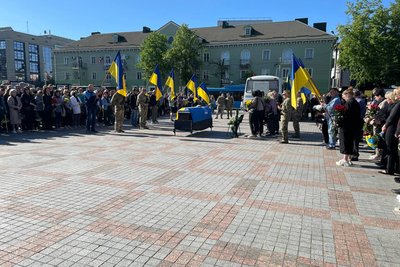 Прощання з Русланом Грицаєм Прощання з Русланом Грицаєм